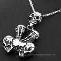 Fashion Stainless Steel Jewelry Men Charms Retro Harley Titanium Steel Pendants